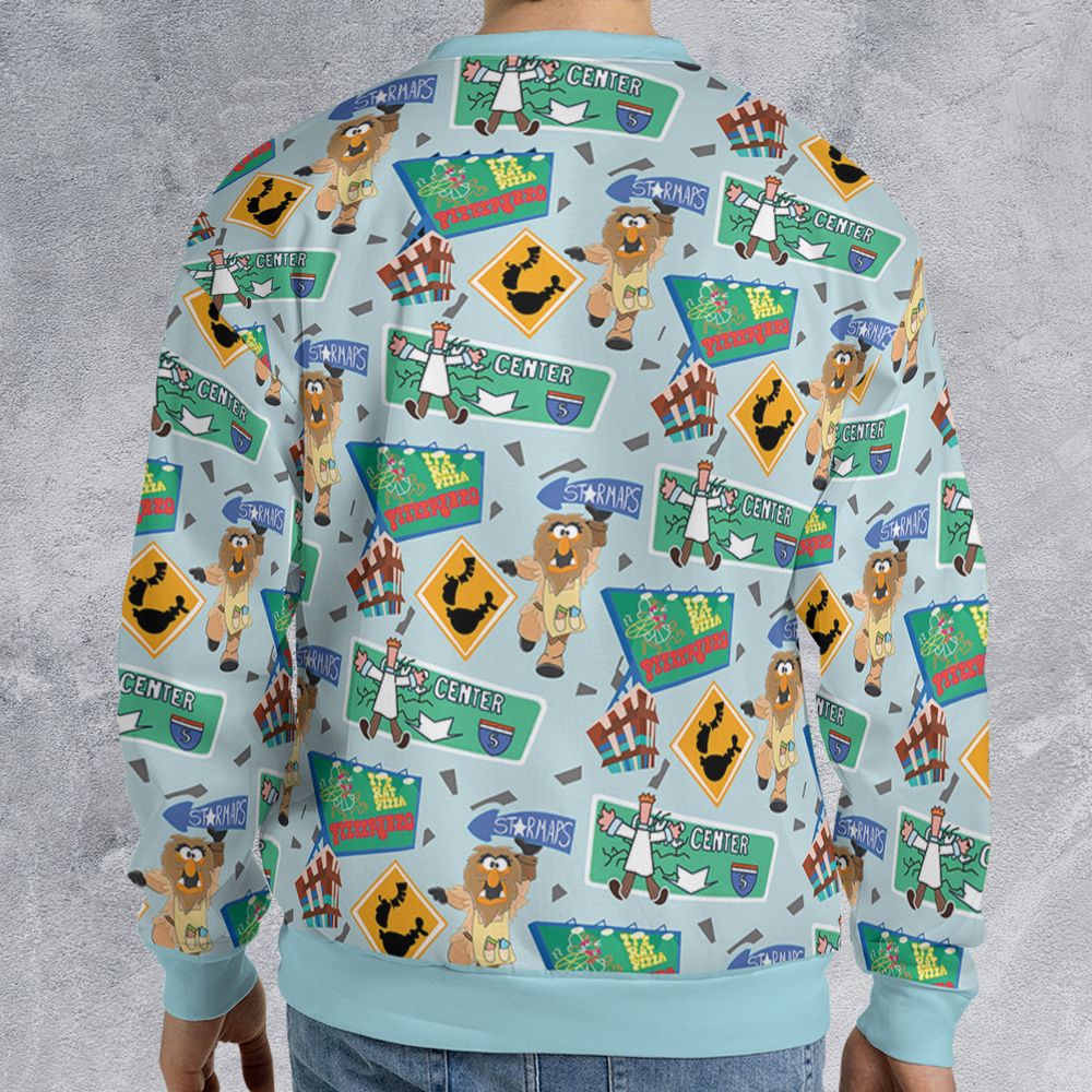 All-over Print Sweatshirt - B8XTBHW9 -  - 2