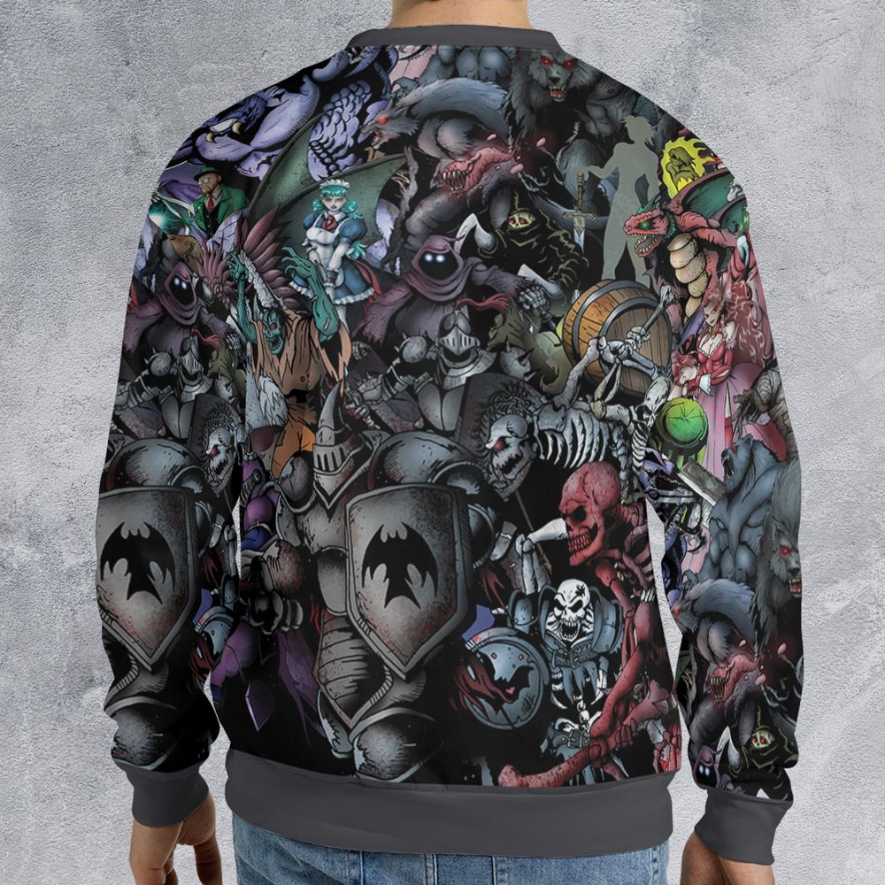 All-over Print Sweatshirt - YM67PXLV -  - 2