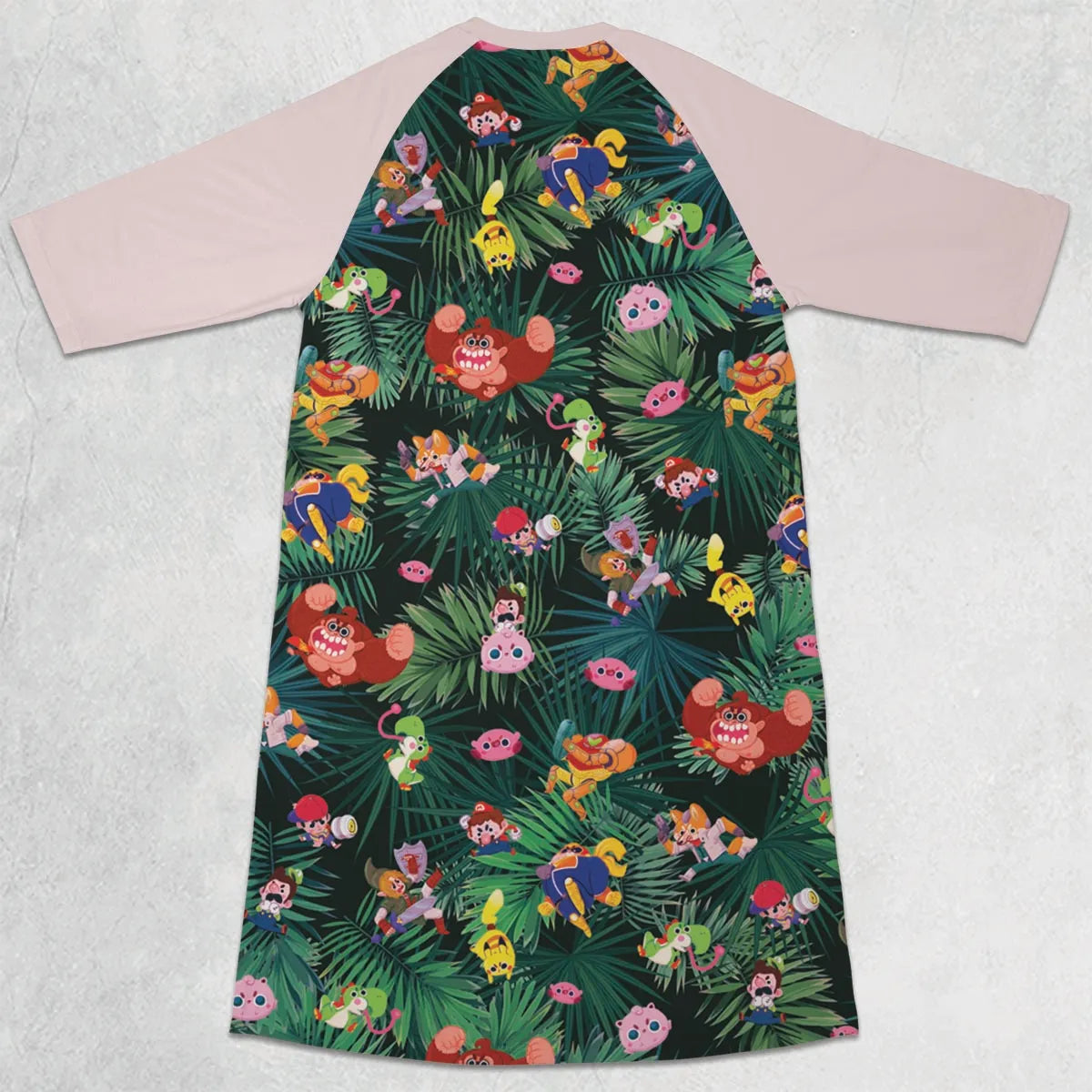 3/4 Sleeve Raglan Dress - AGMYSLJ2
