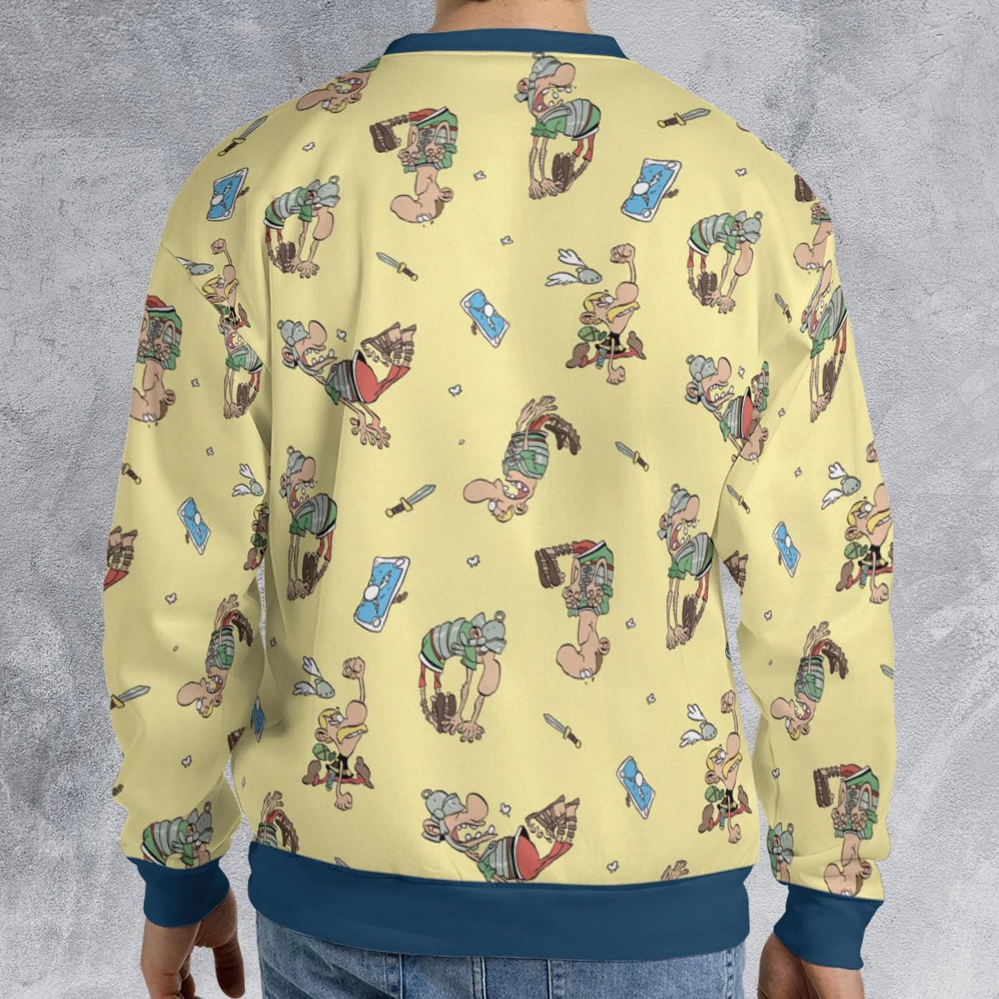 All-over Print Sweatshirt - YNVD6BJB