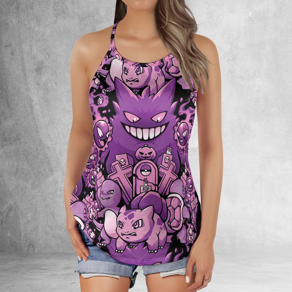 Criss Cross Tank Top - 2GLESS7D -  - 2