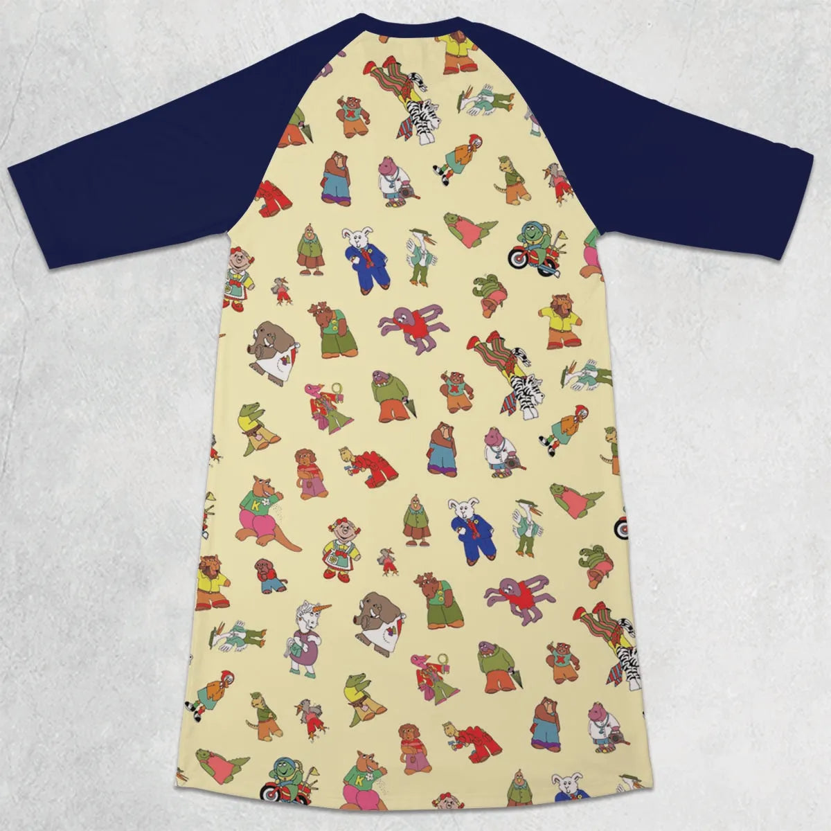 3/4 Sleeve Raglan Dress - K57GJ38C