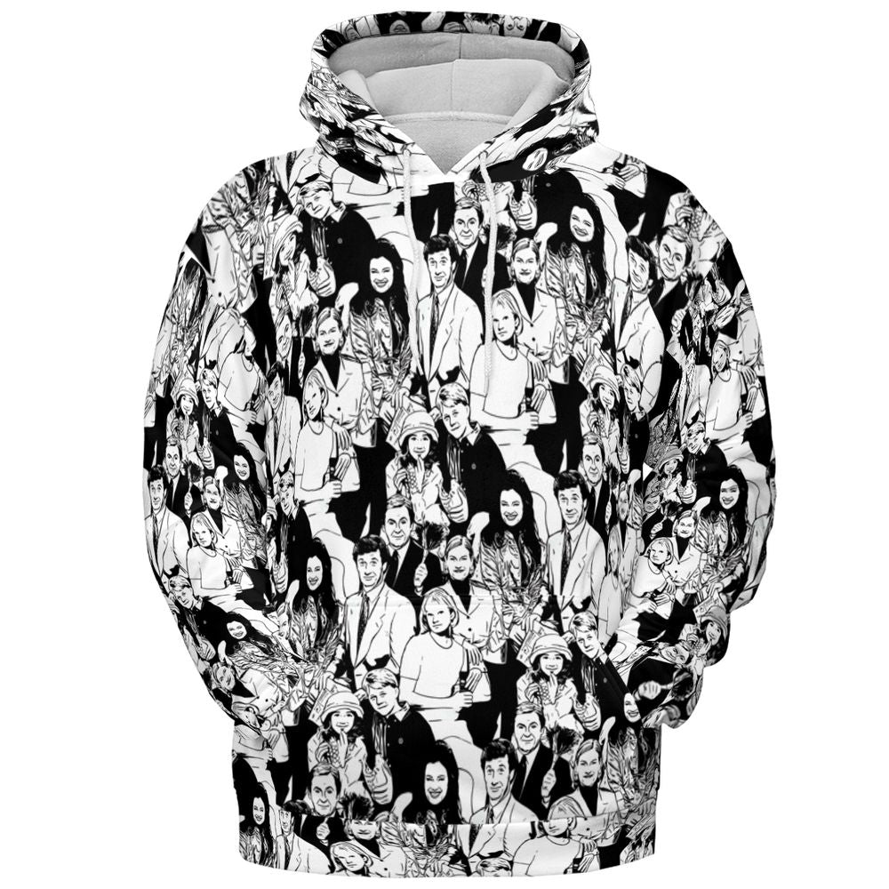 All-over Print Hoodie - A17PR3TY -  - 2
