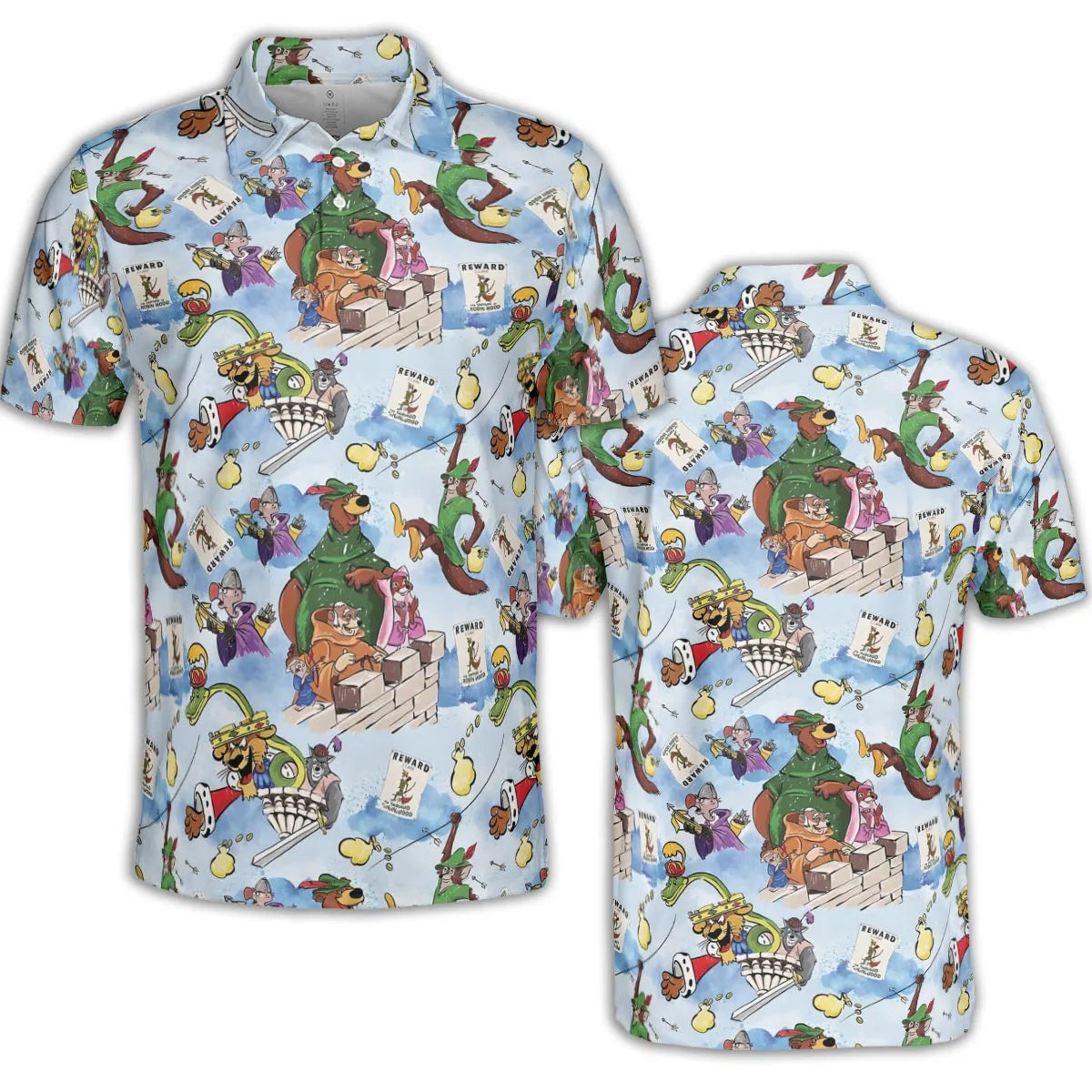 AOP Men/Women Polo Shirt - UHRAQJJ2