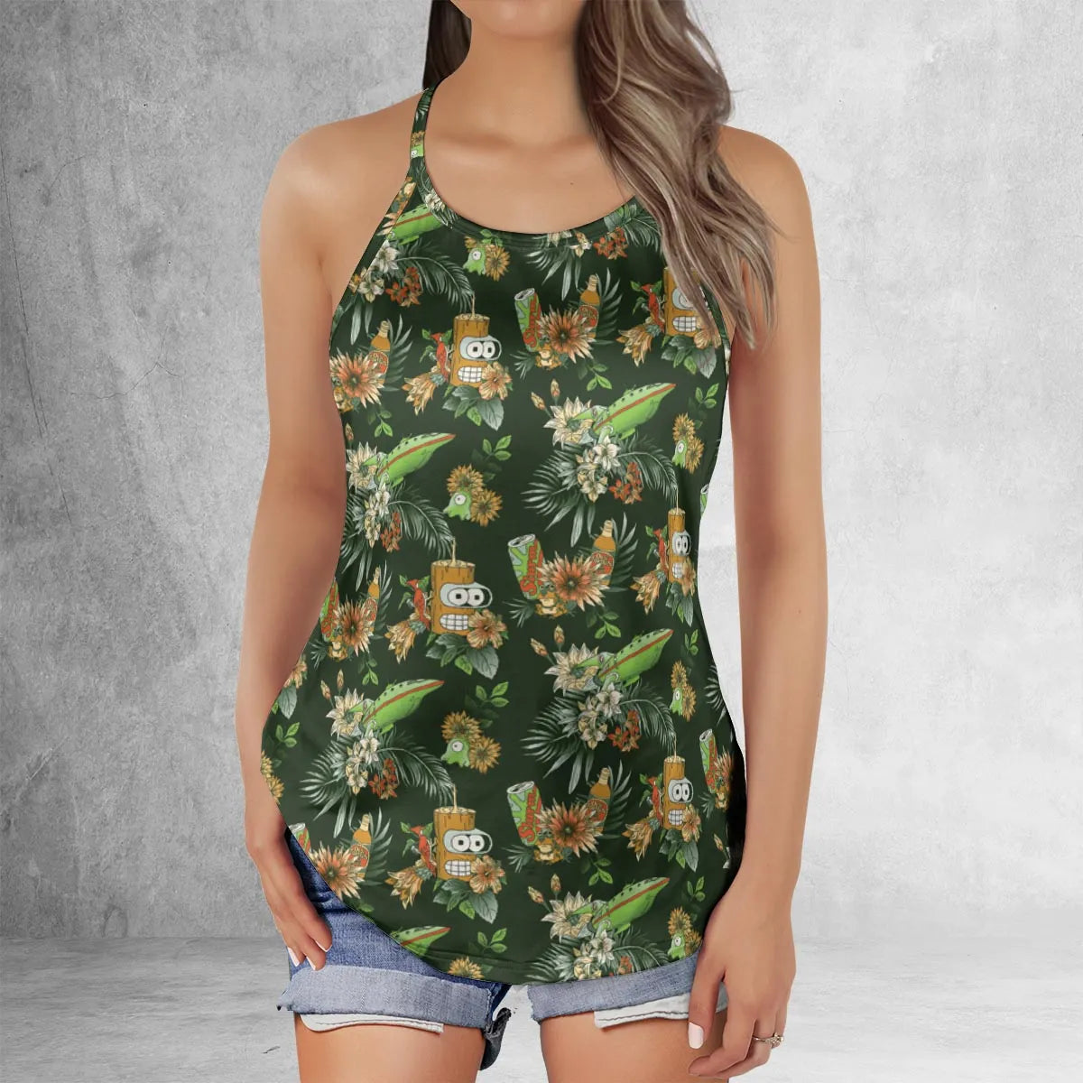 Criss Cross Tank Top - 9JJ9YNXJ