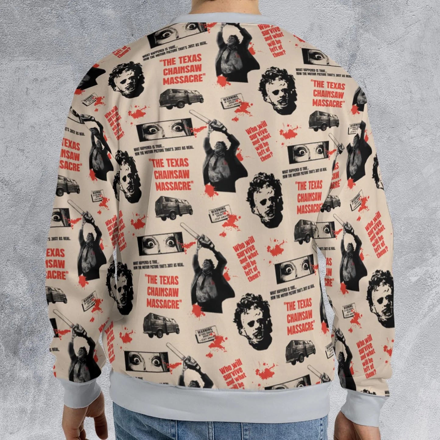 All-over Print Sweatshirt - MHN4D155