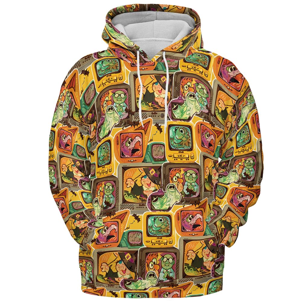 All-over Print Hoodie - RCD9LV5Q -  - 2