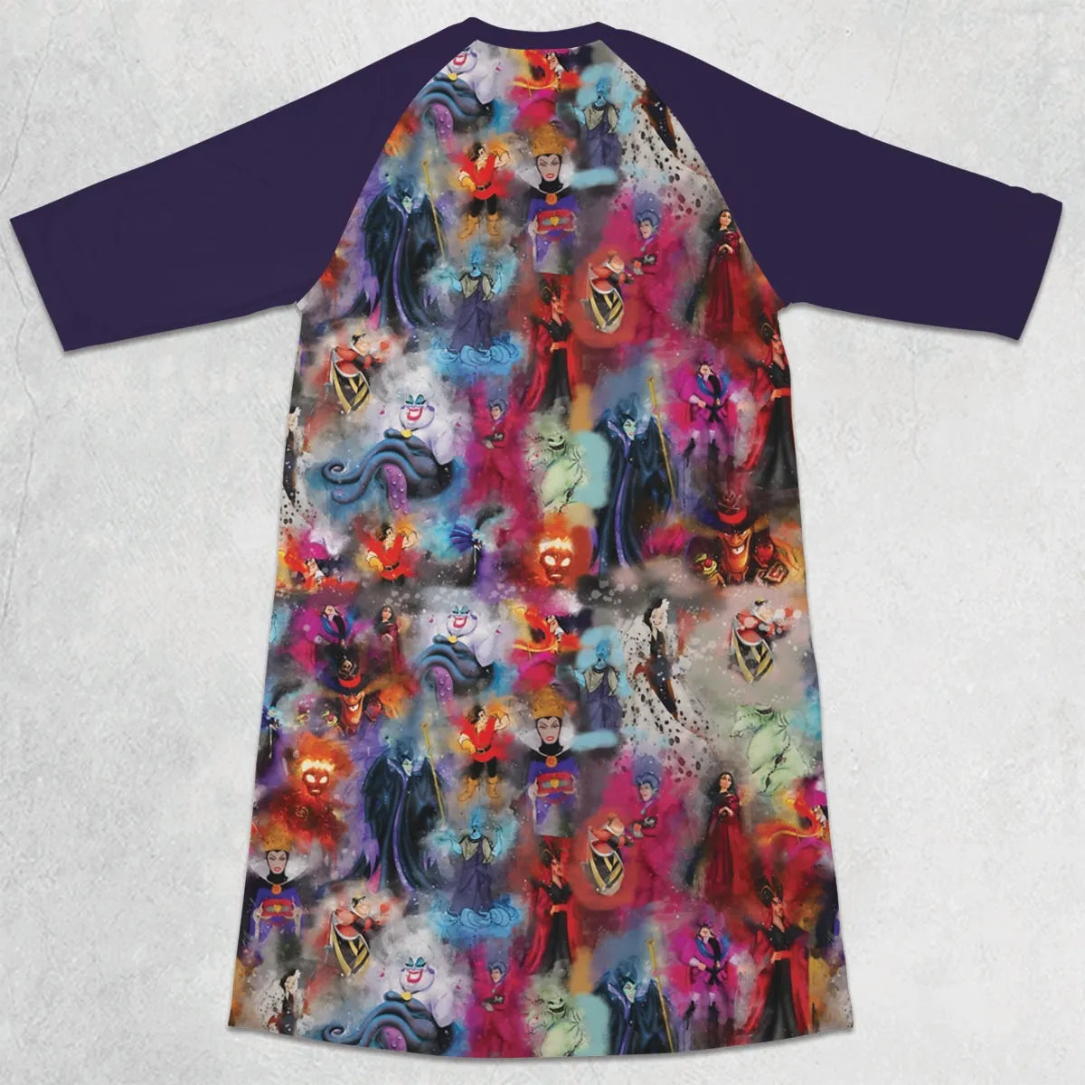 3/4 Sleeve Raglan Dress - J5ZU39MZ