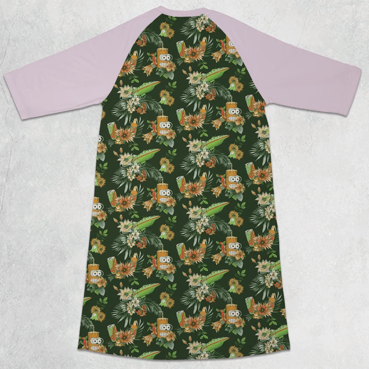 3/4 Sleeve Raglan Dress - VGS5Z8V8