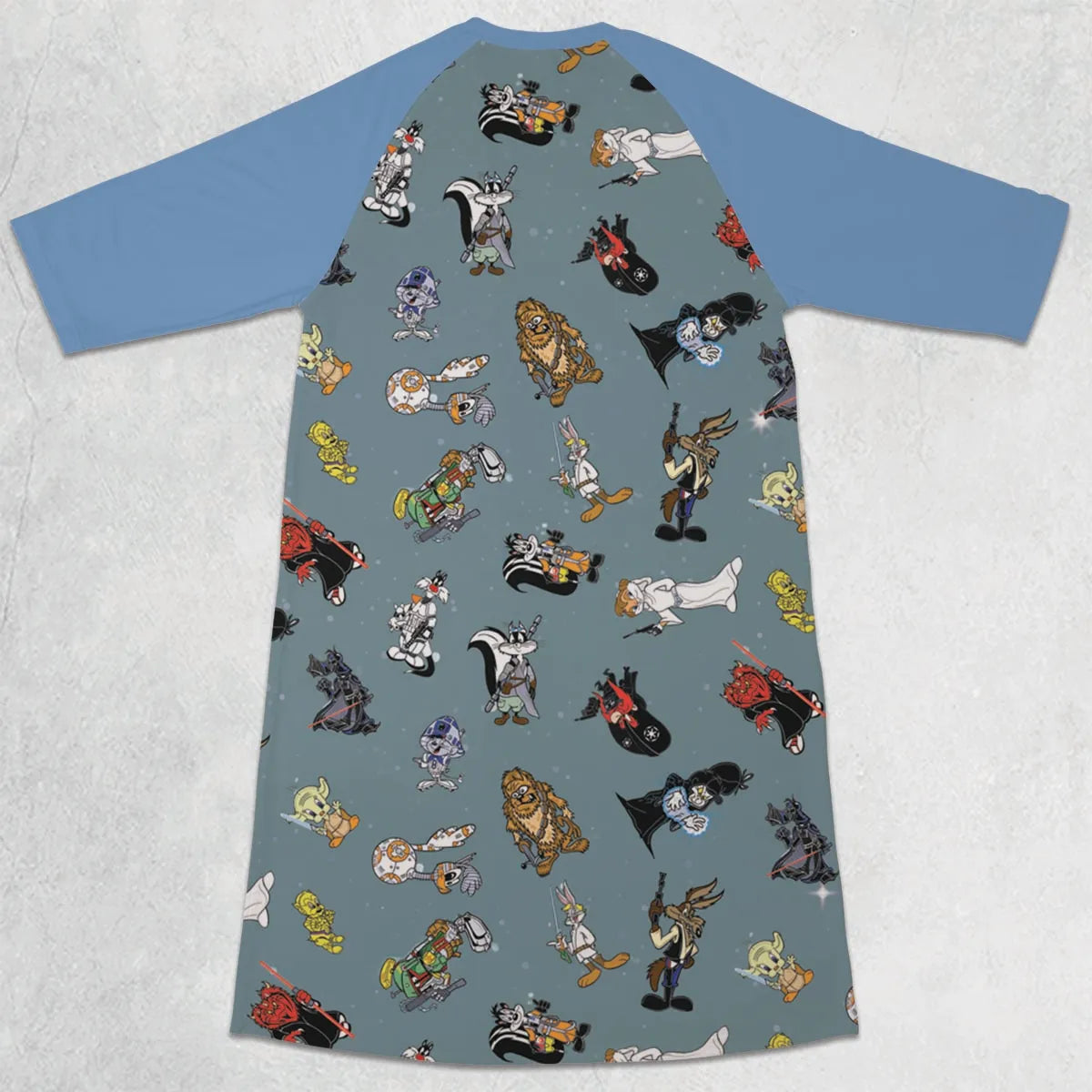 3/4 Sleeve Raglan Dress - 3JGBJFFQ