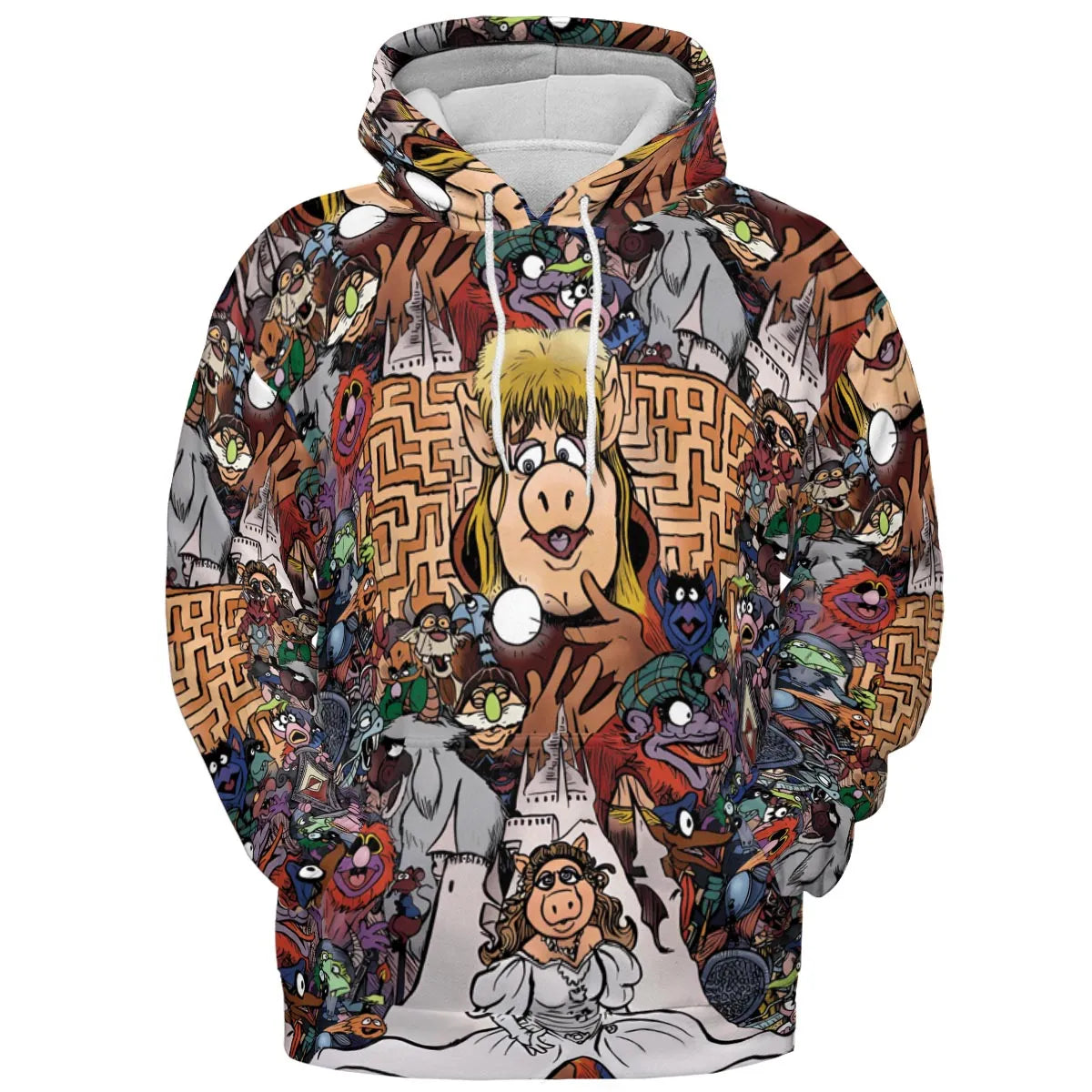 All-over Print Hoodie - K247ZJ5L