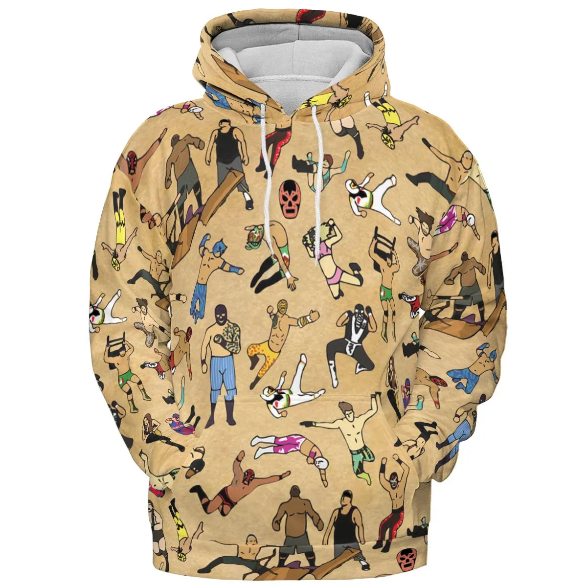 All-over Print Hoodie - 9XDMDGJF