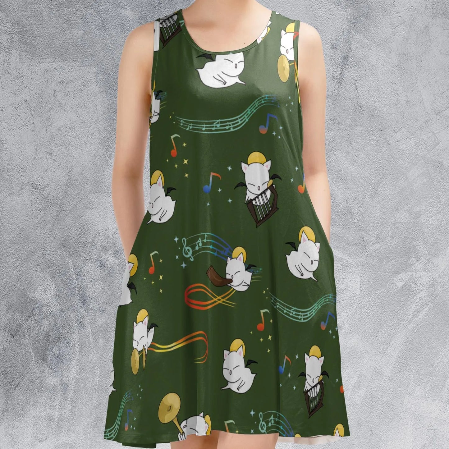Sleeveless Dress - UVEWJPGR