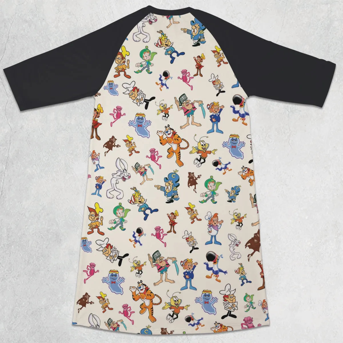 3/4 Sleeve Raglan Dress - L585HA72