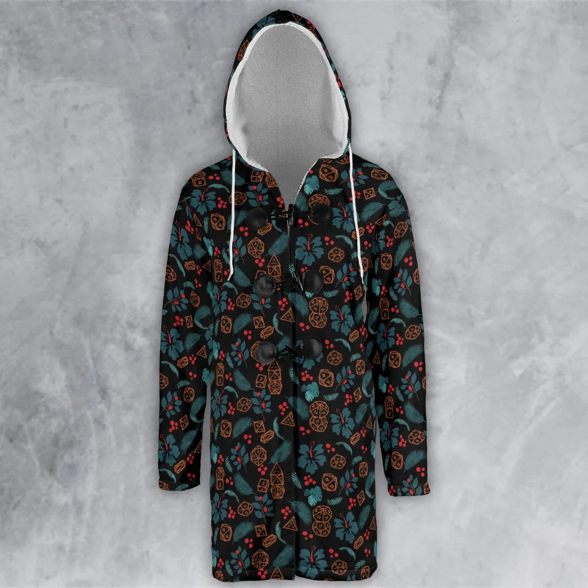 Hooded Cloak Coat - 6TWKXPAB