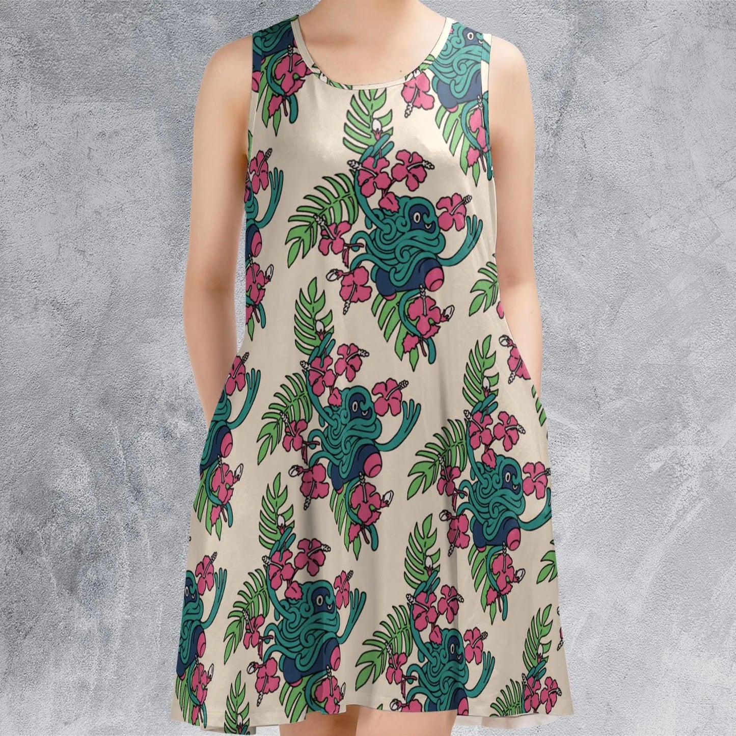 Sleeveless Dress - 3R8E43UB