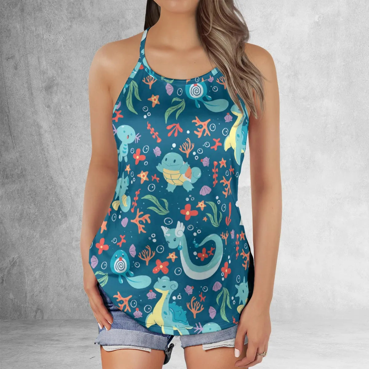 Criss Cross Tank Top - D94YGB8N