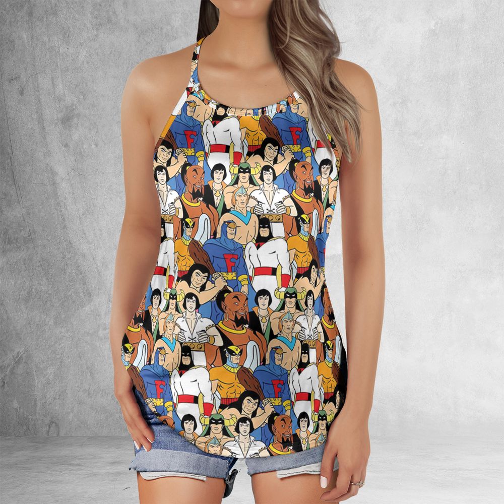 Criss Cross Tank Top - PP2UKB3M -  - 2