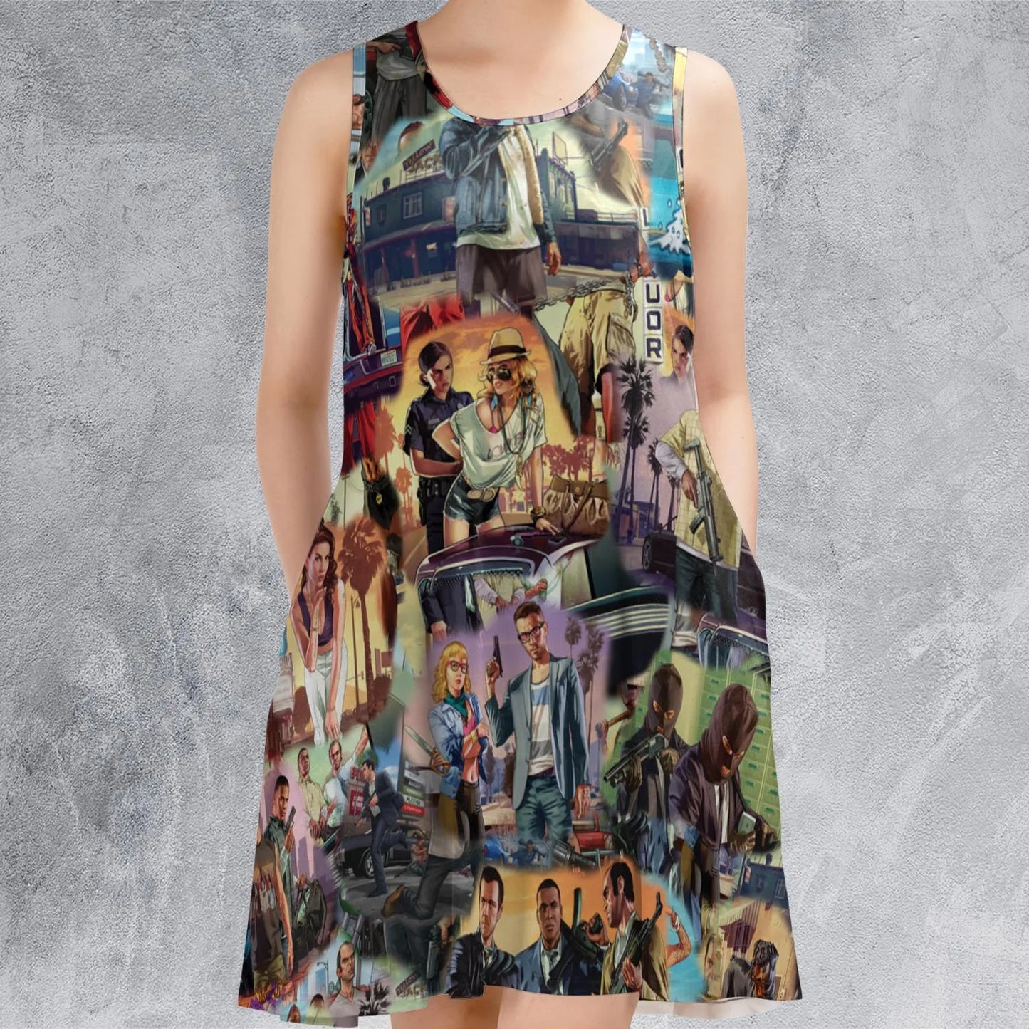 Sleeveless Dress - 3MDFJ5SR