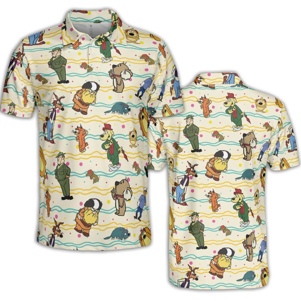 AOP Men/Women Polo Shirt - KB1EB6GX