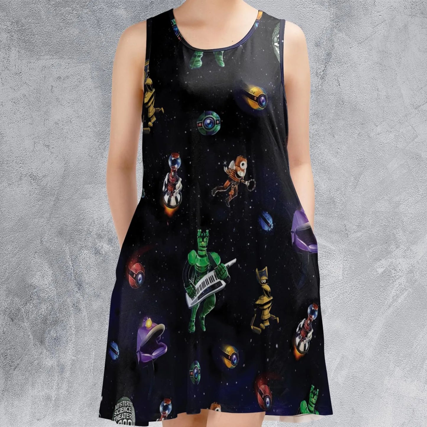 Sleeveless Dress - HTY3EKZN