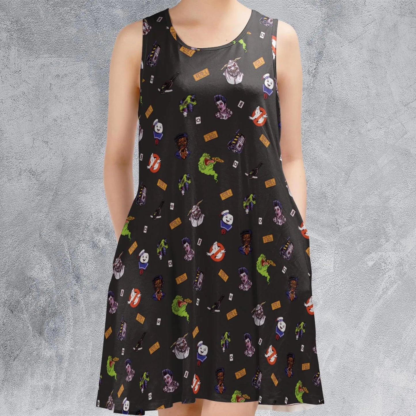 Sleeveless Dress - 128Q9LB8
