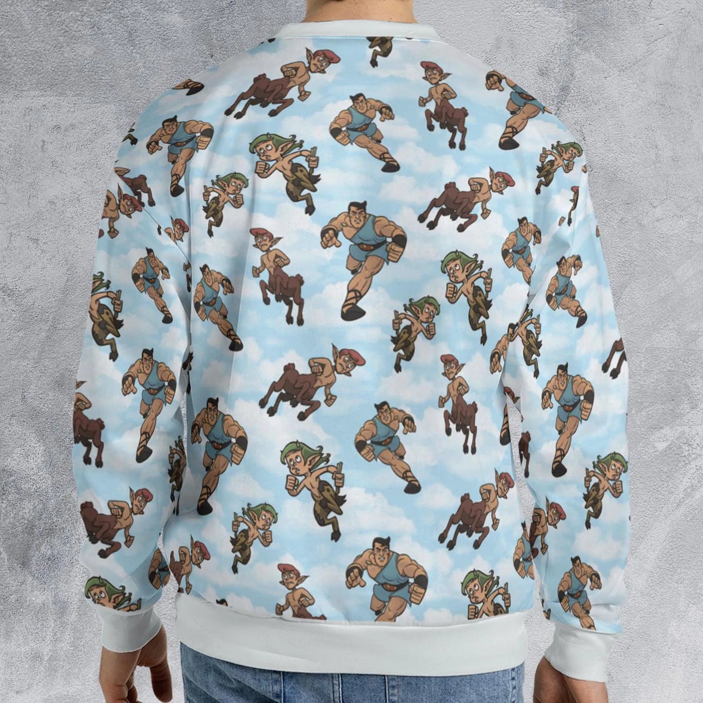 All-over Print Sweatshirt - TBR9E5BC