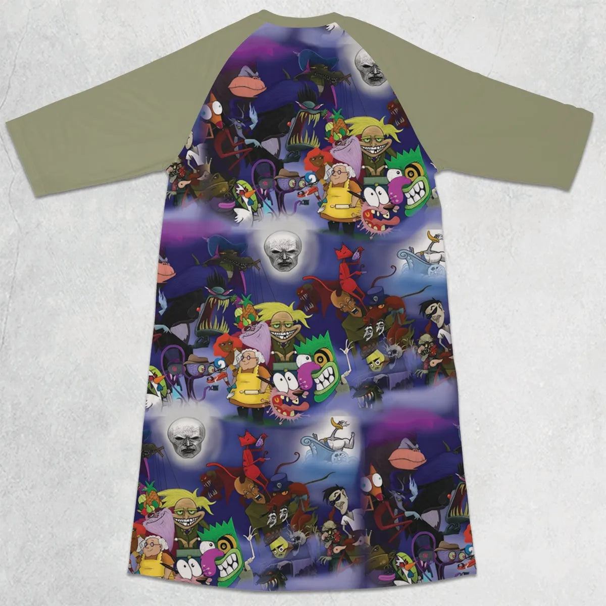 3/4 Sleeve Raglan Dress - 1WMGJKR9