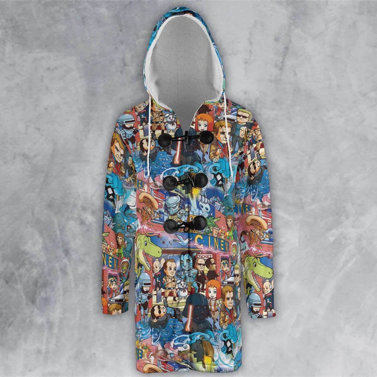 Hooded Cloak Coat - DWGWGERJ