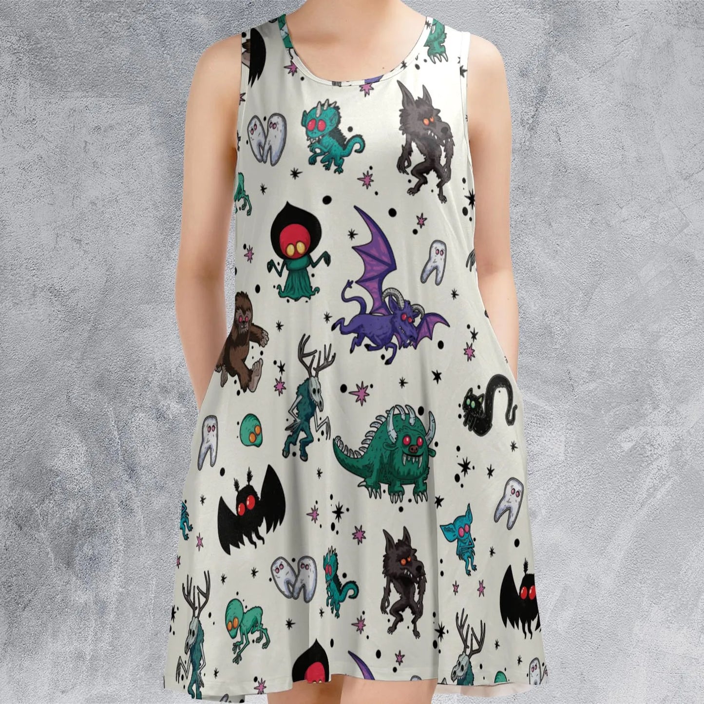 Sleeveless Dress - P2U4AHEZ