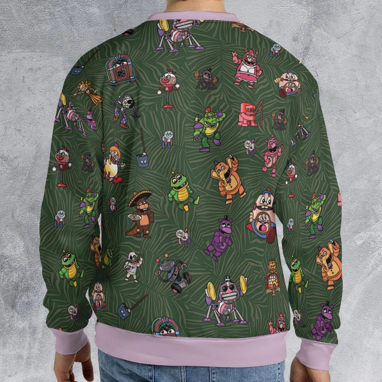 All-over Print Sweatshirt - FPGMDRG1