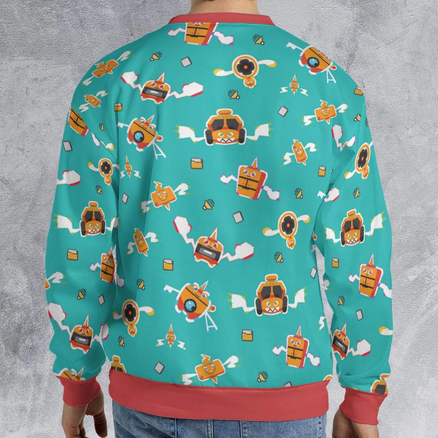 All-over Print Sweatshirt - 9EKSCADQ