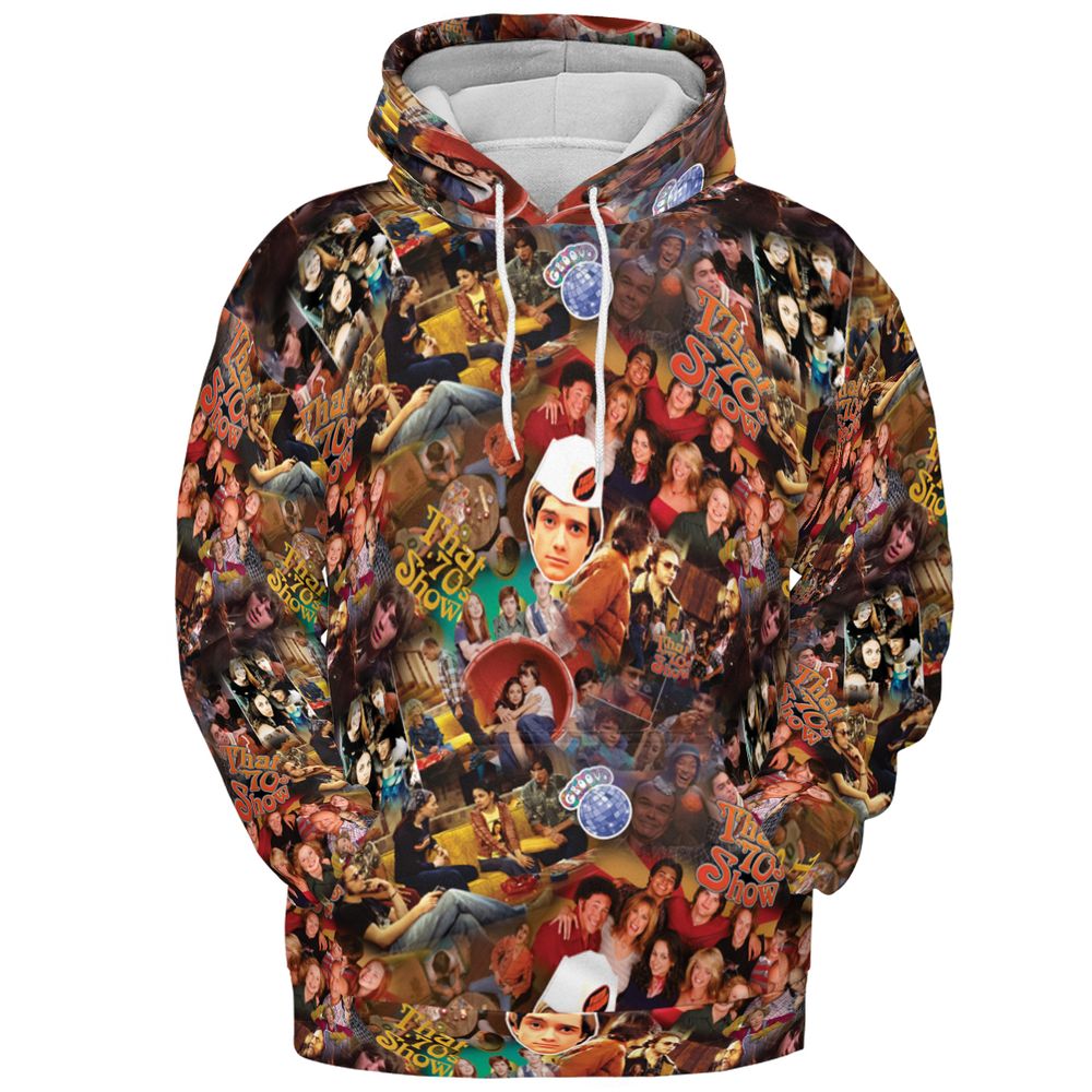 All-over Print Hoodie - GSZRA2AZ -  - 2