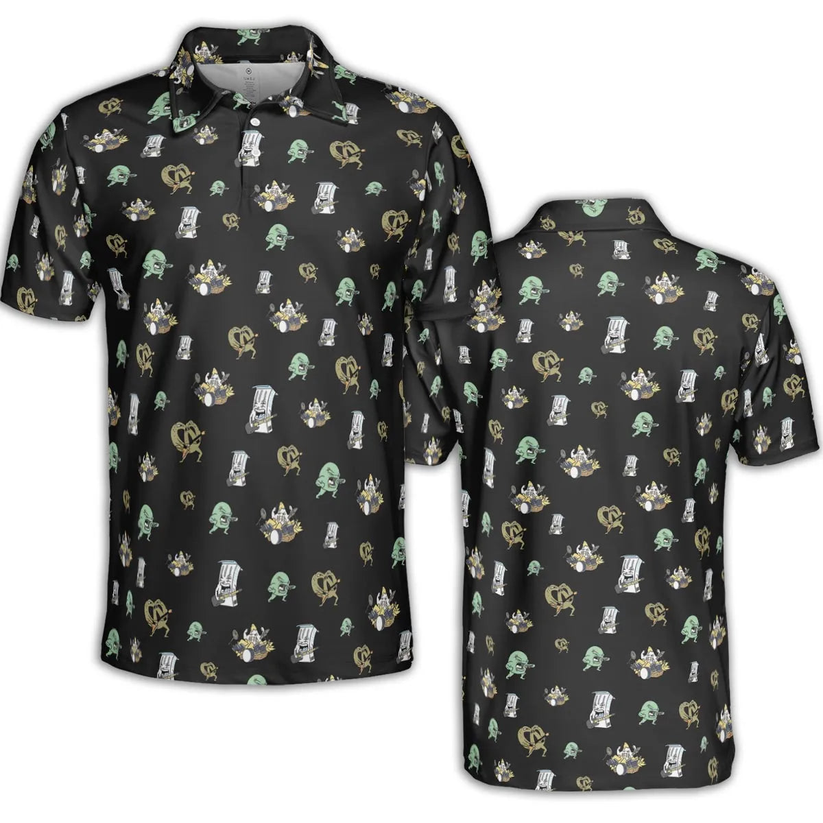 AOP Men/Women Polo Shirt - 4YUP4DWK