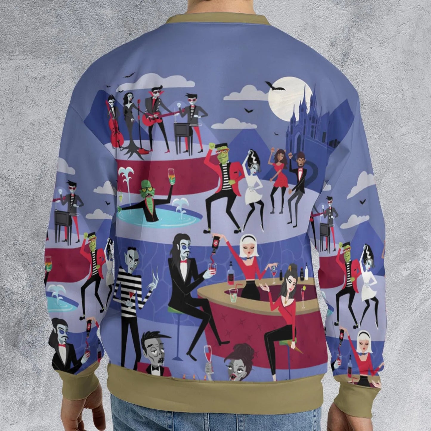 All-over Print Sweatshirt - G7ZM1YGK