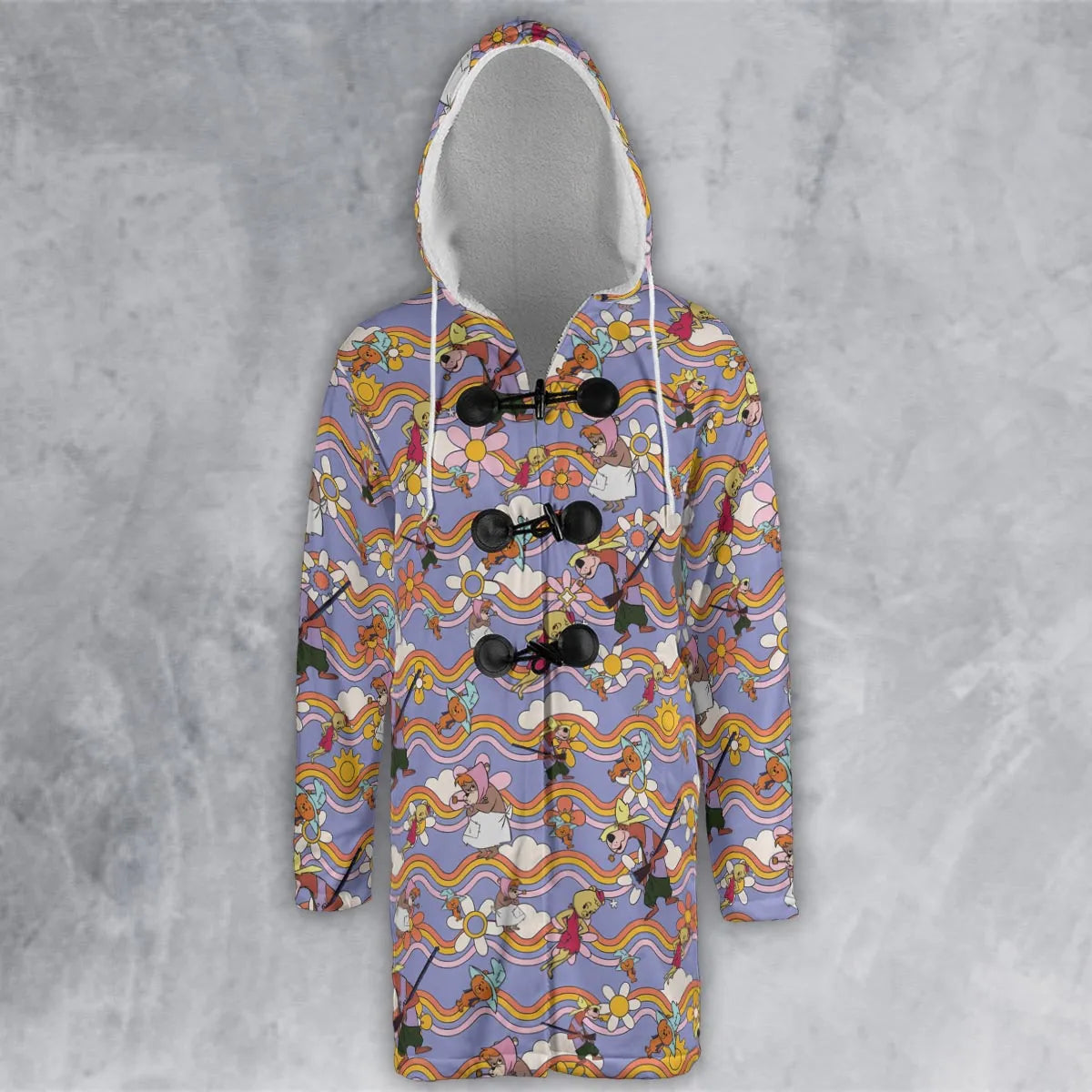 Hooded Cloak Coat - QJP91BFN