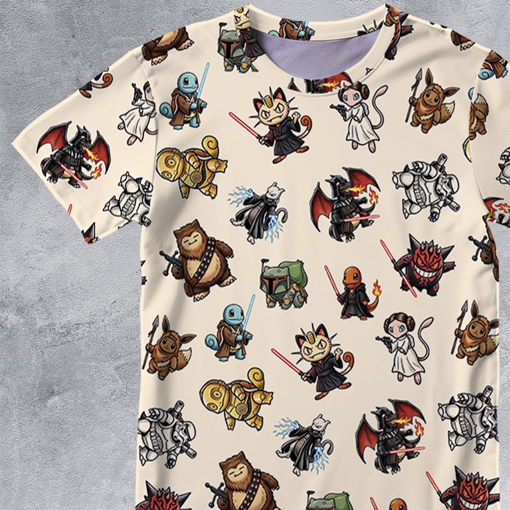 All-Over Print Unisex T-Shirt - 34GU8GGW -  - 2