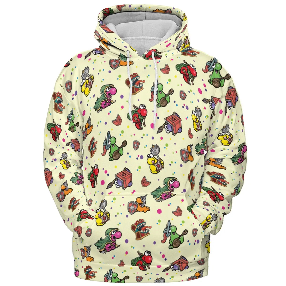 All-over Print Hoodie - 6SGAYPBT
