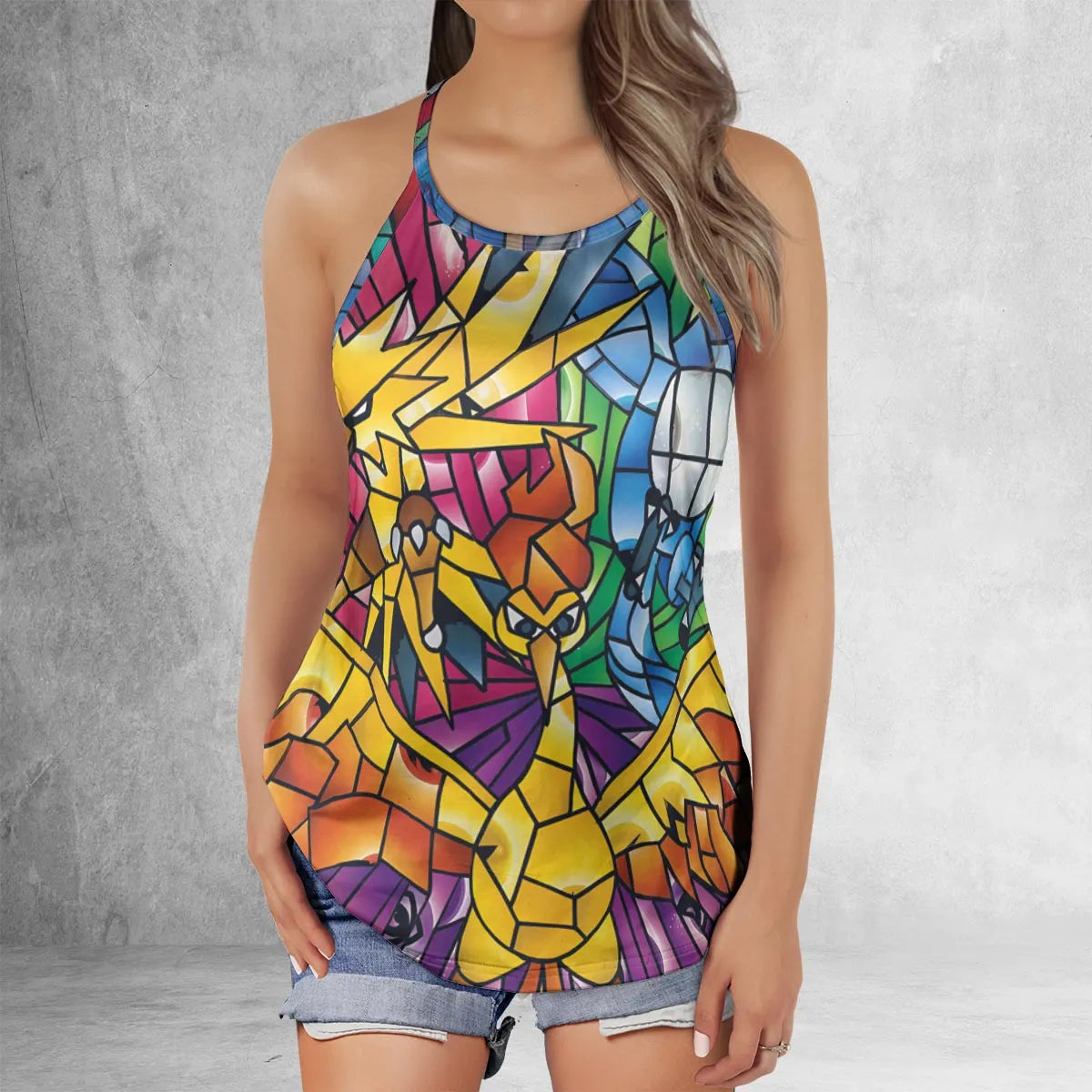 Criss Cross Tank Top - 6GYS9MV1