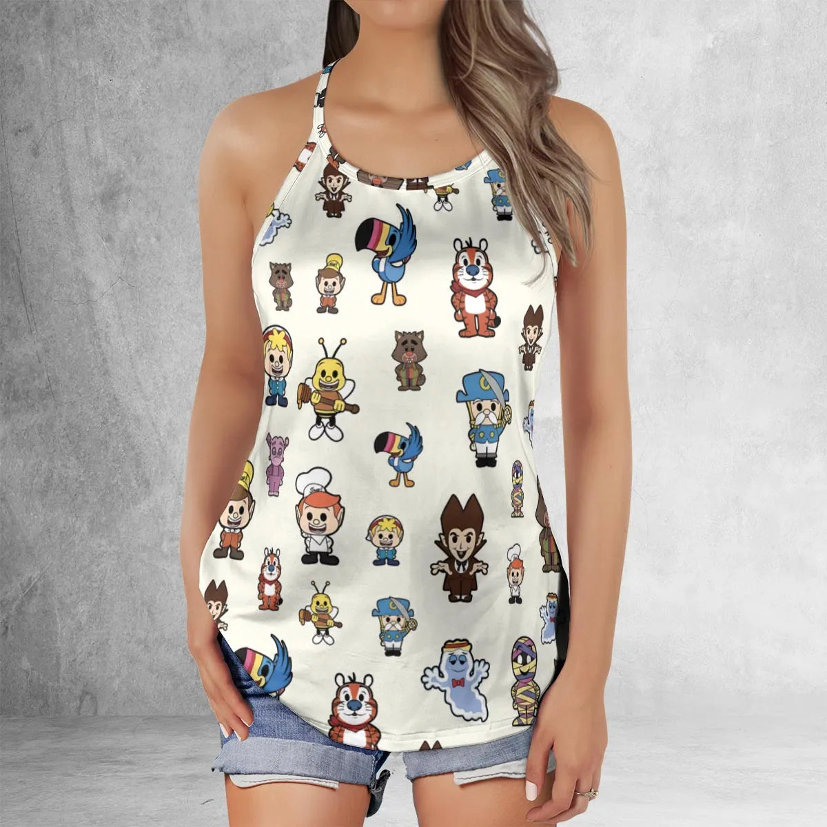 Criss Cross Tank Top - CT22TQJH