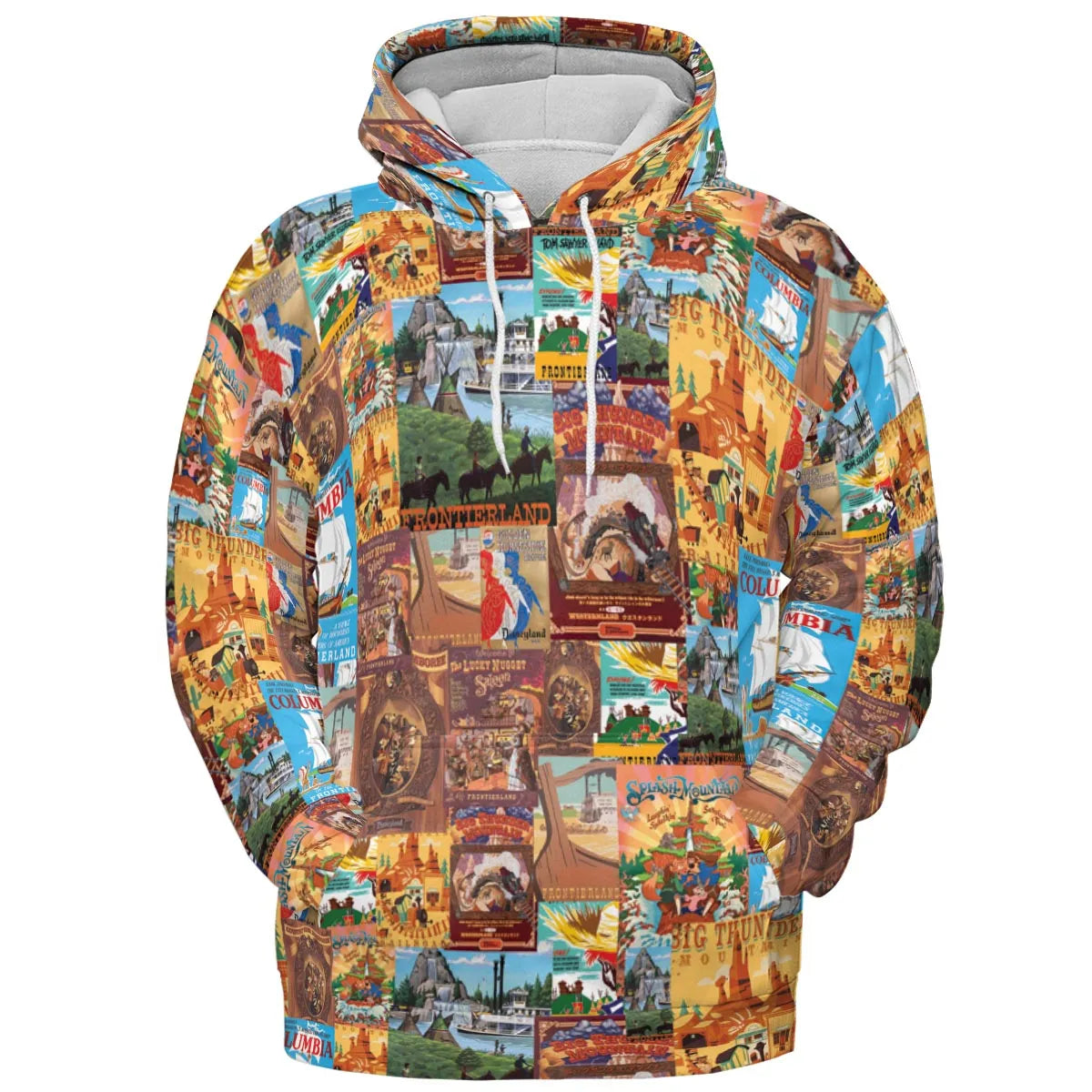All-over Print Hoodie - 89KN2FR9