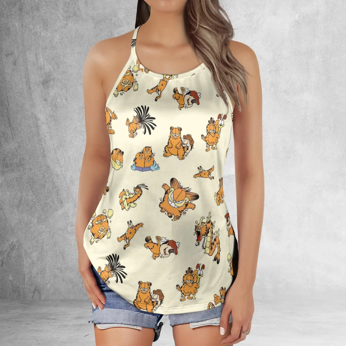 Criss Cross Tank Top - X1LN6EXH