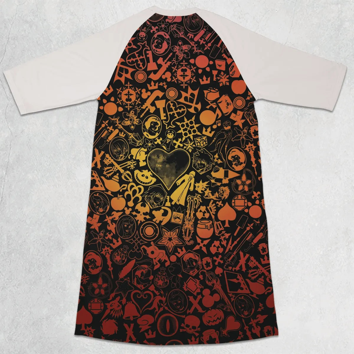 3/4 Sleeve Raglan Dress - UAYZAN9N