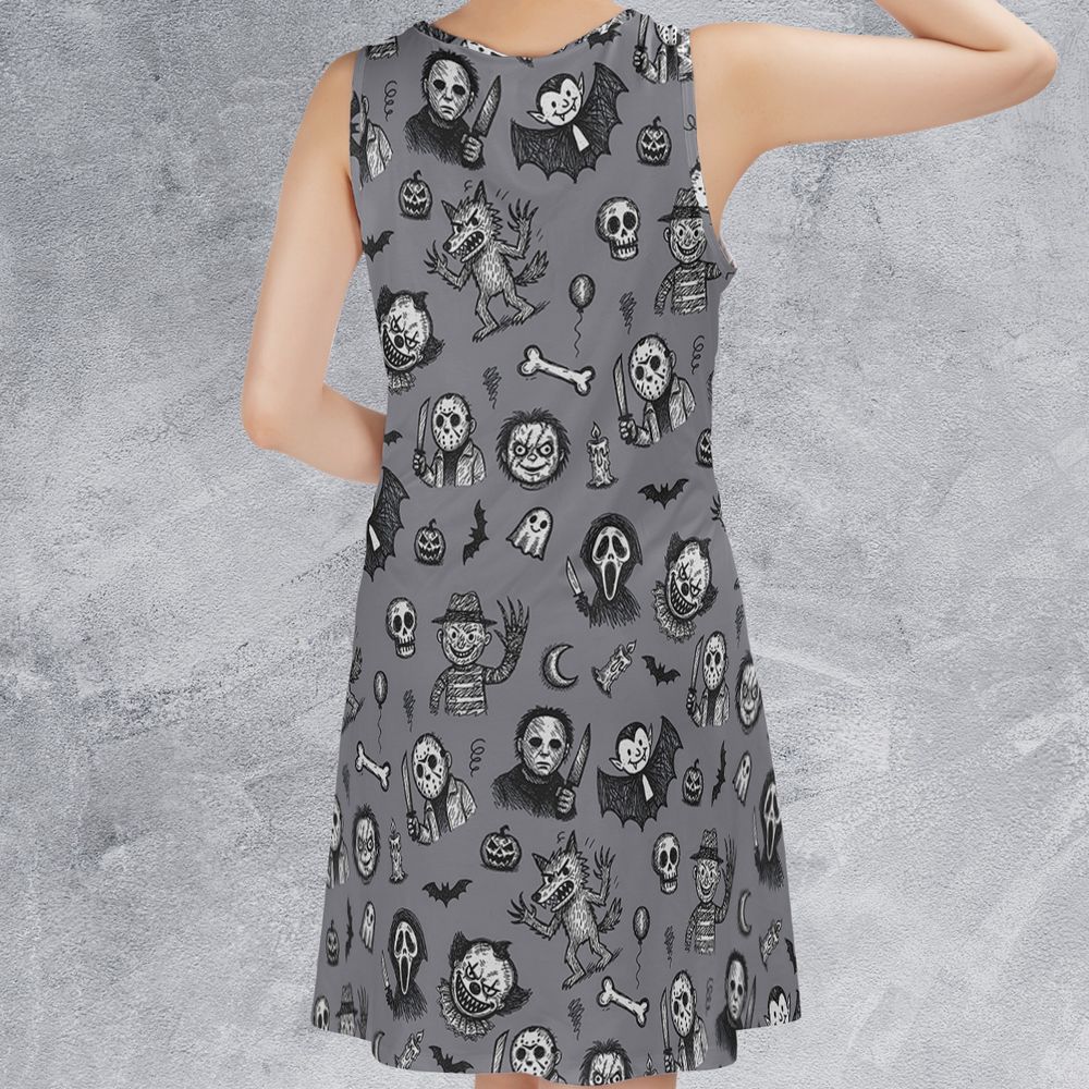 Sleeveless Dress - LTYBX7AG -  - 2