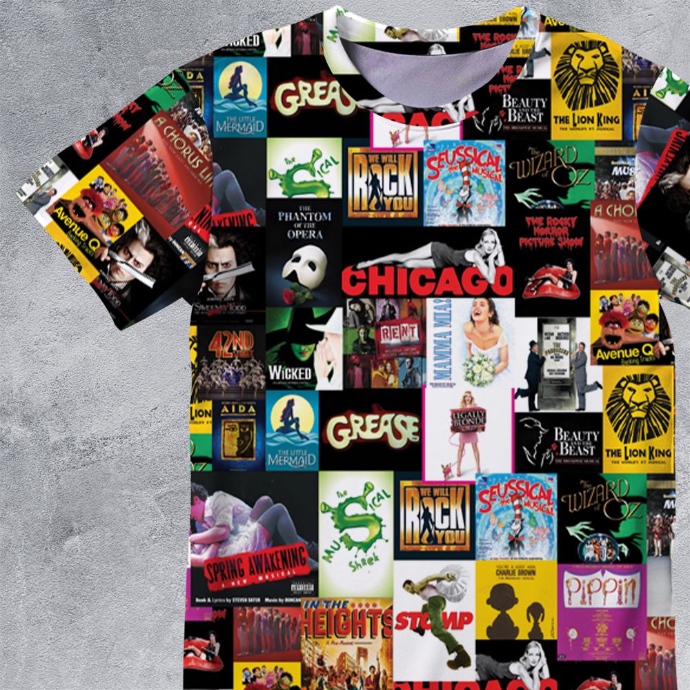 All-Over Print Unisex T-Shirt - X3U71UBD -  - 2
