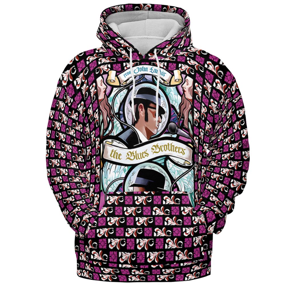 All-over Print Hoodie - X5GBHM9B -  - 2
