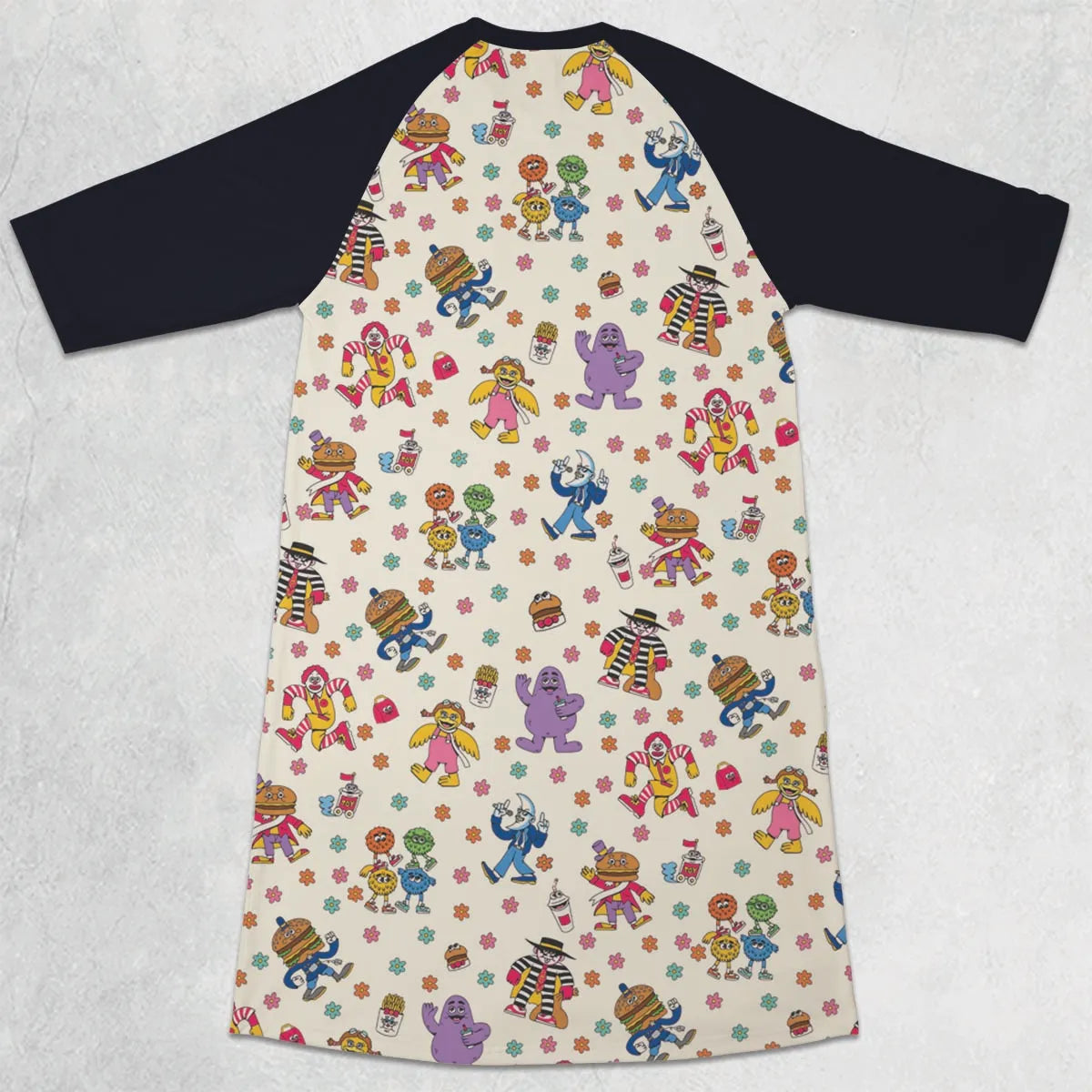 3/4 Sleeve Raglan Dress - 2K1SCKC3