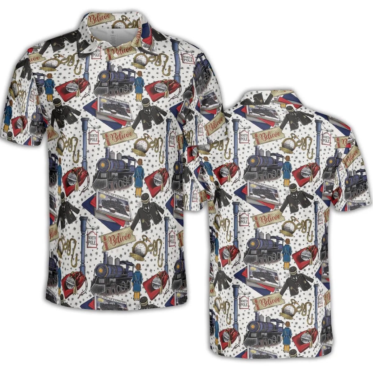 AOP Men/Women Polo Shirt - LKB3PRNA