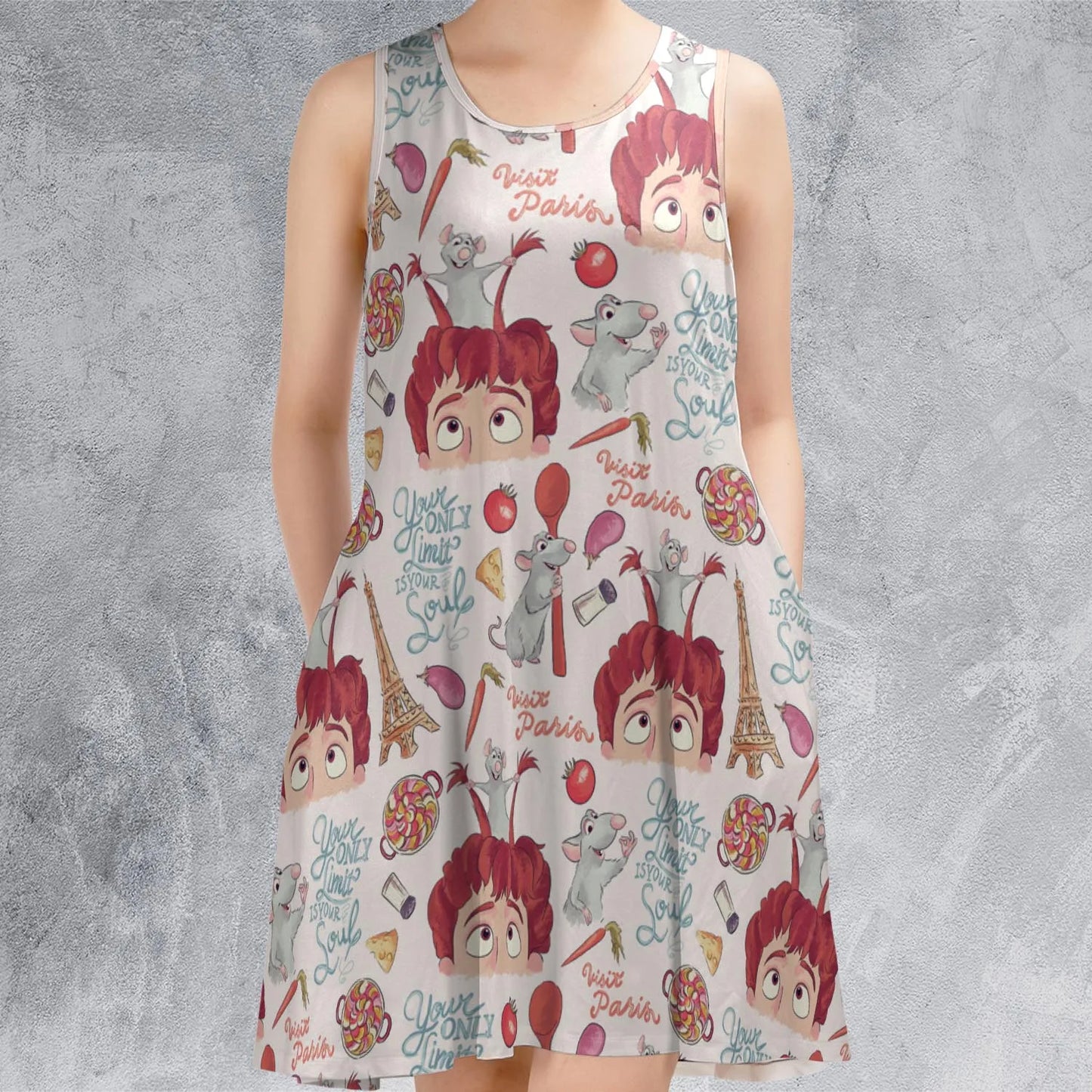 Sleeveless Dress - SAHLWXES