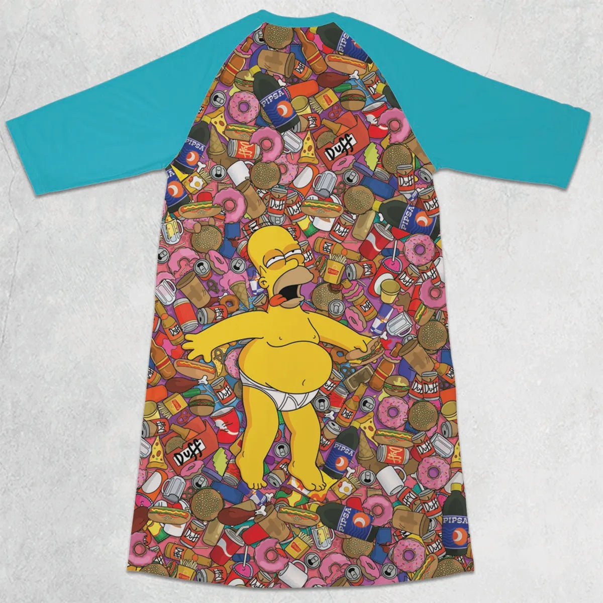 3/4 Sleeve Raglan Dress - 6XH9SGEY